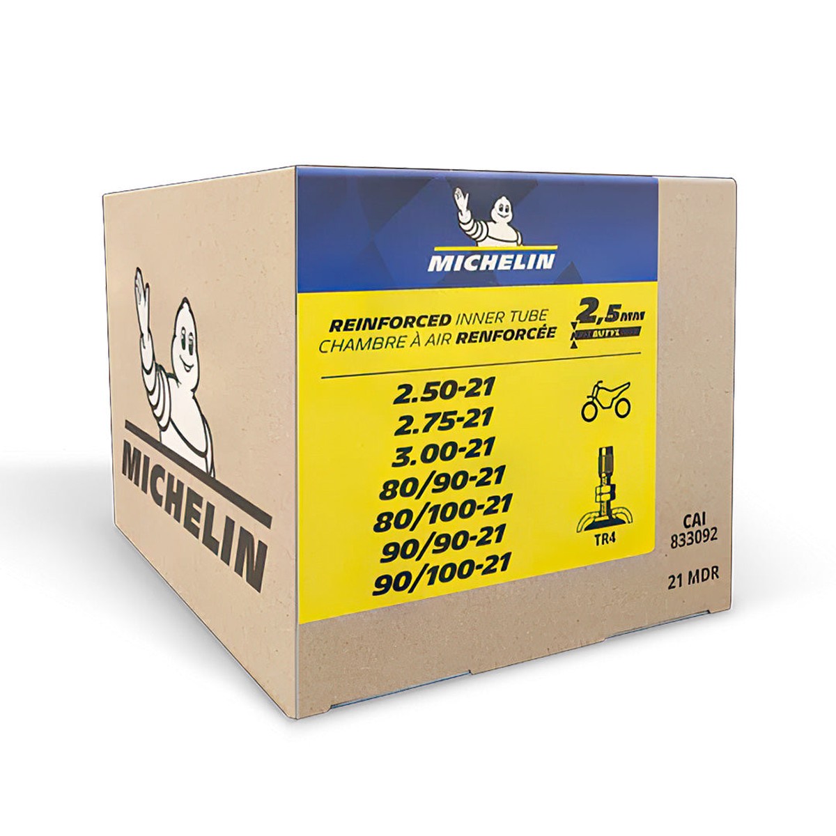 70/100-19 Tube Offroad Reinf St30 Michelin (MT1970R)
