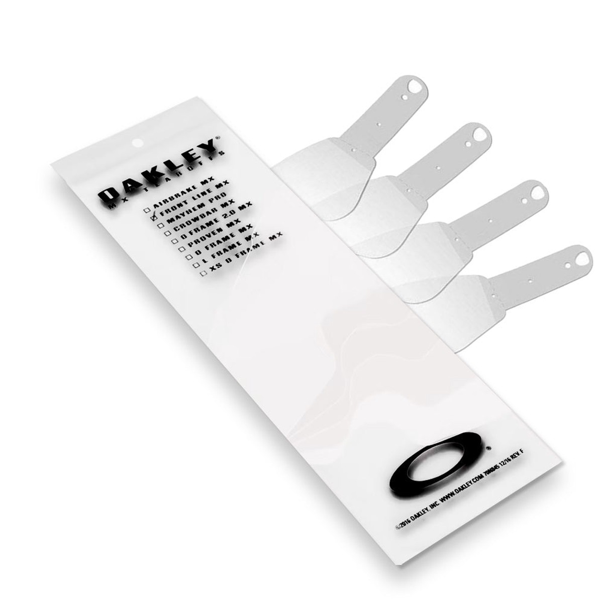 Oakley Laminated Tear-Offs - Front Line MX 14pk