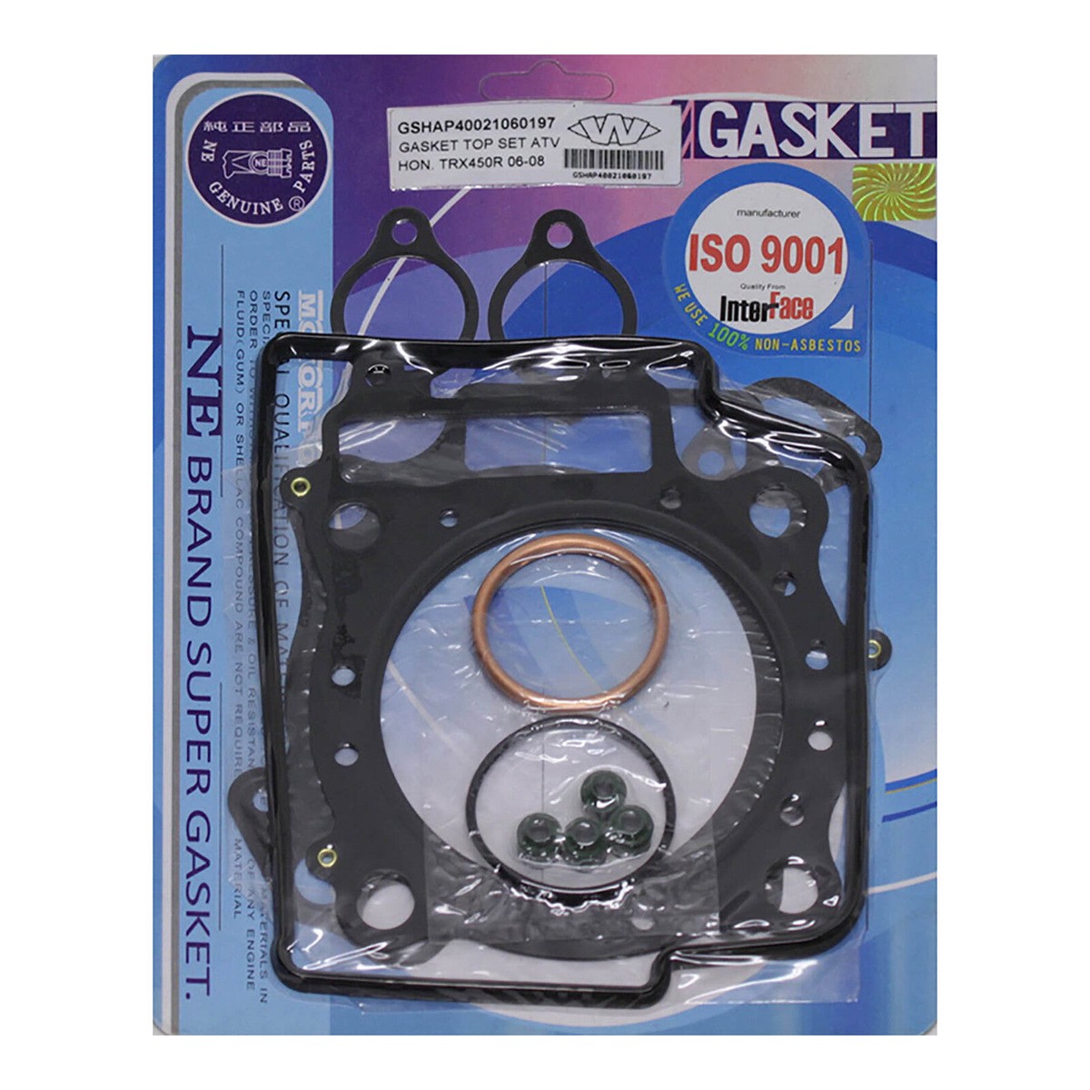 WMP GASKET SET TOP HON TRX450R 05-09