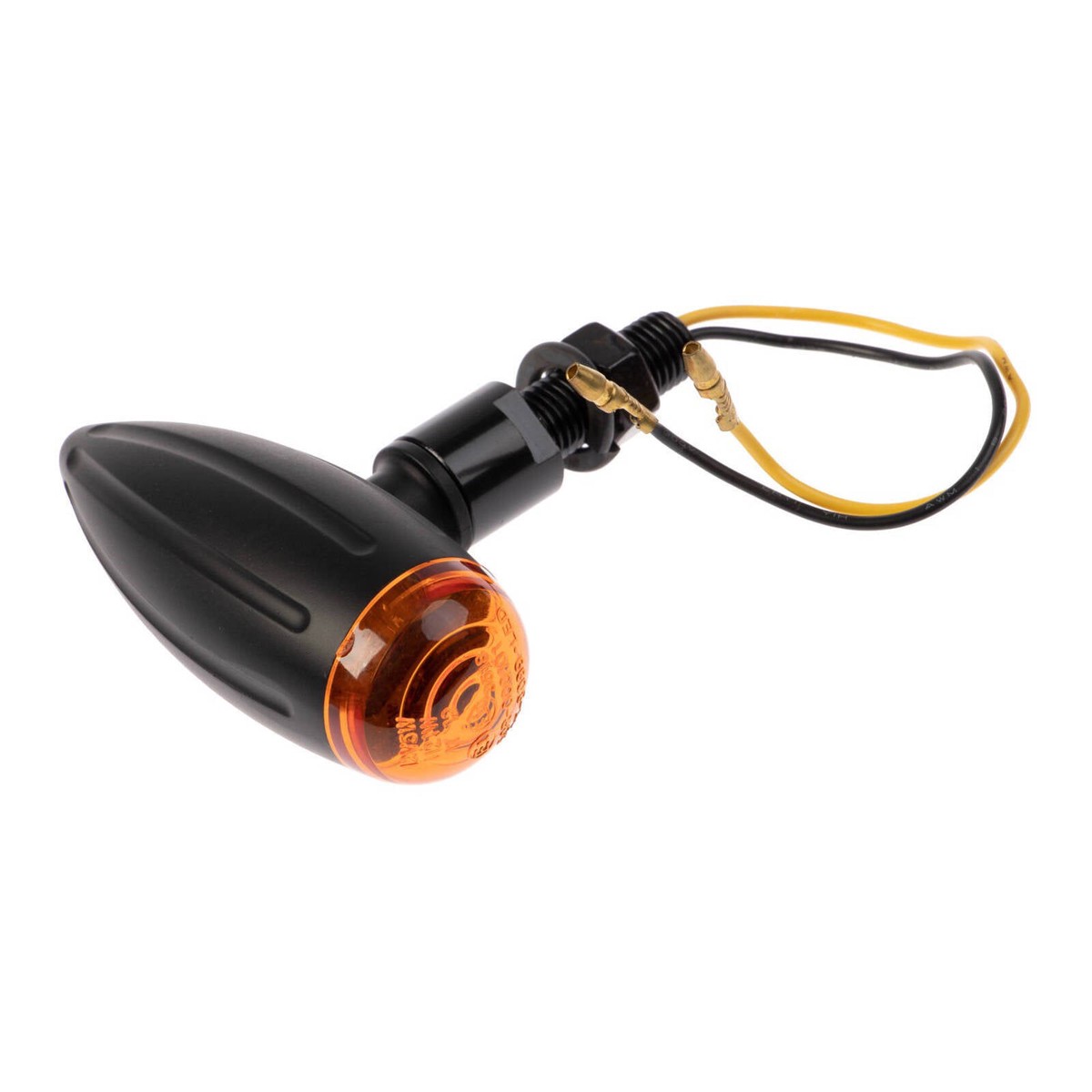WMP LED Slimline Bullet Flasher Set 'Buffalo' -+ Satin Black