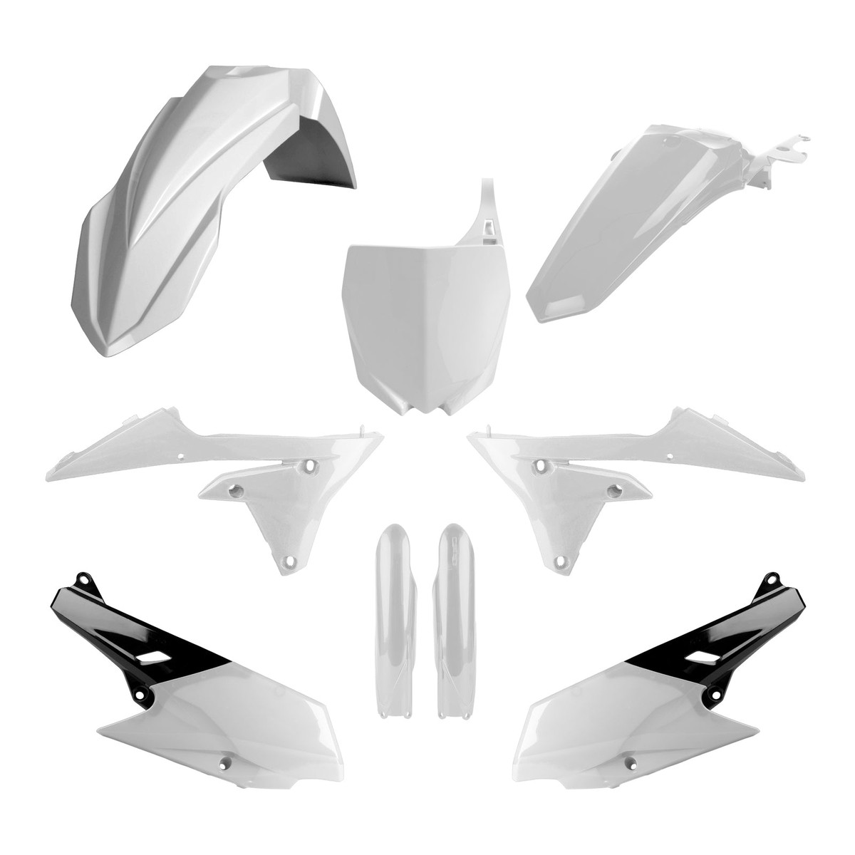 Polisport Full Kit - YZ250F ('14-'18) / YZ450F ('14-'17) - White