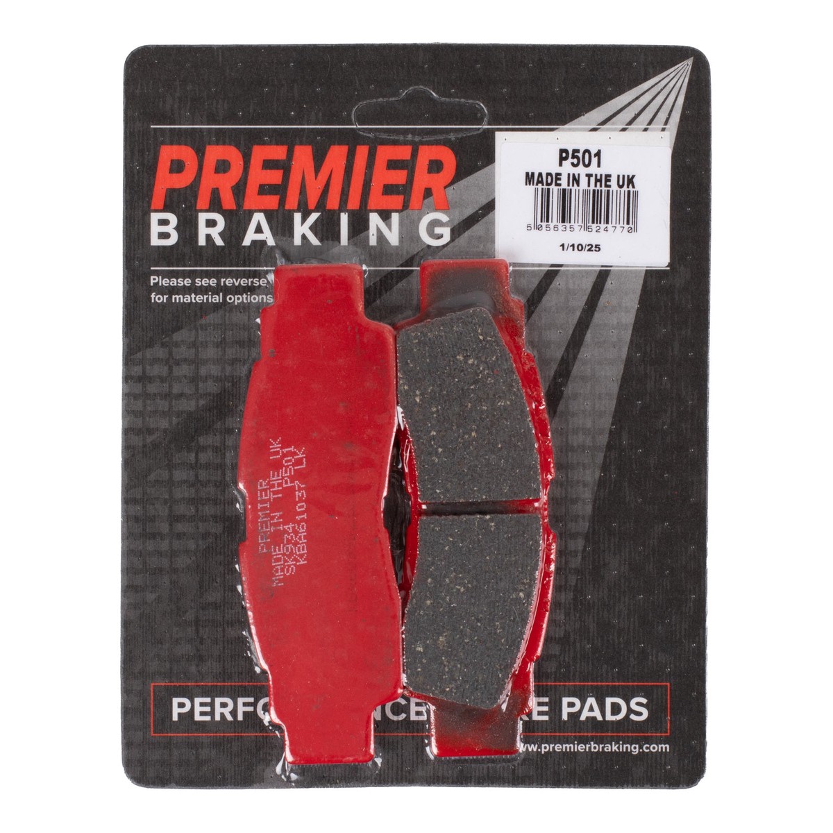 Premier Brake Pads Off Road Carbon Graphite