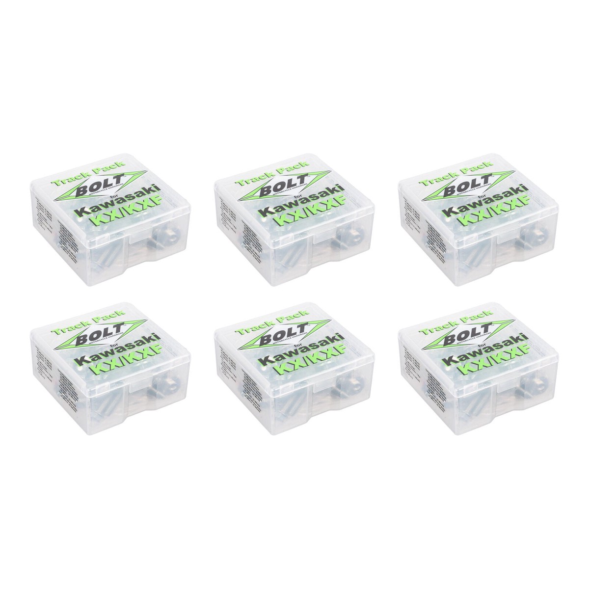Bolt Track Pack for Kawasaki (6 Kits Display)