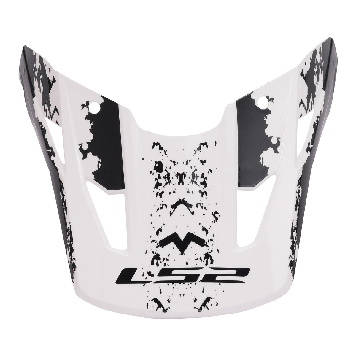 LS2 COZ Peak Hyde - Black / White