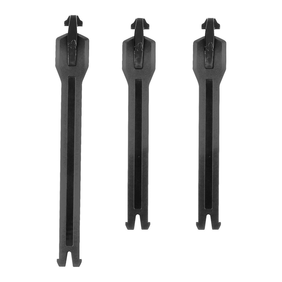 Leatt 3.5 Strap Kit Junior - Black (3 pcs)