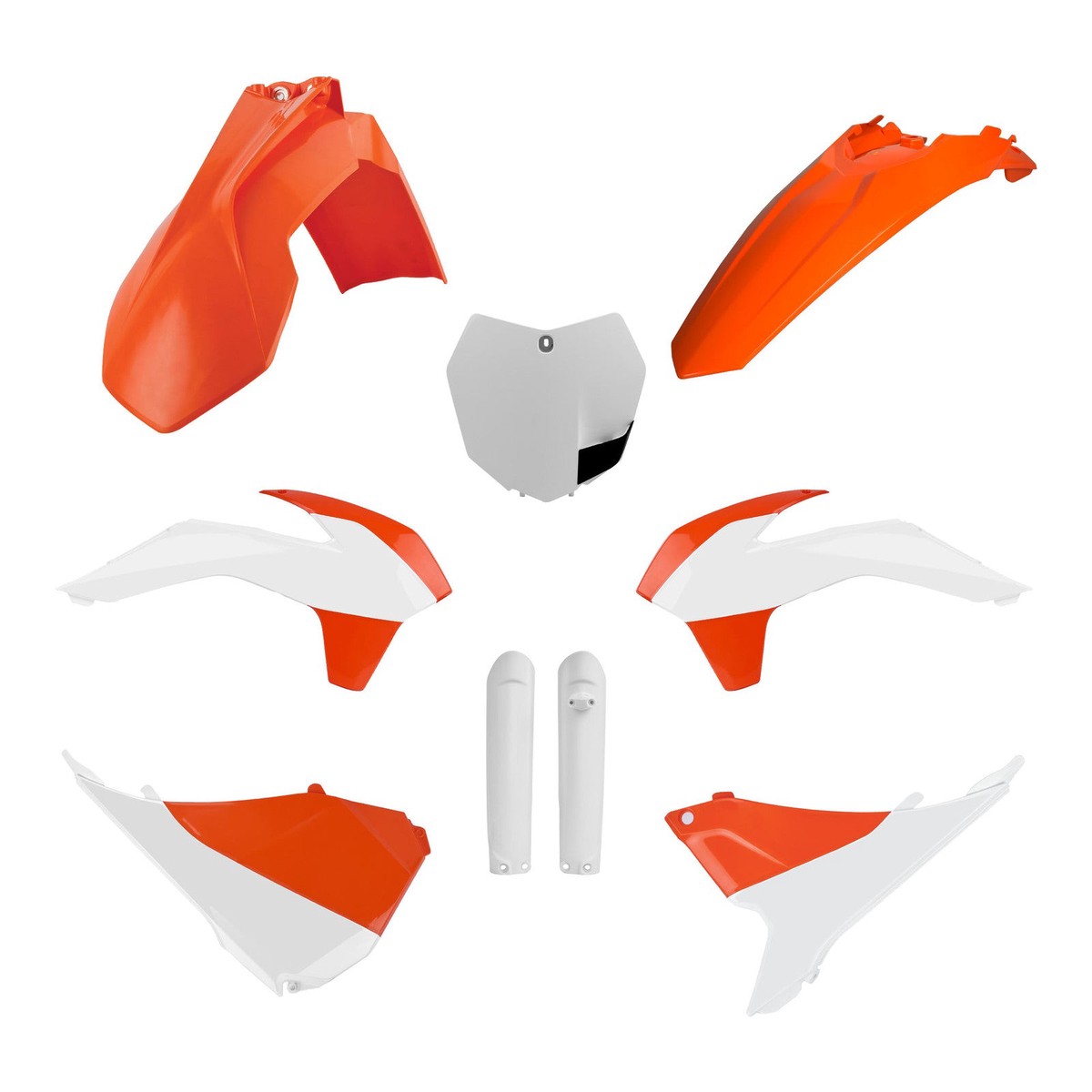 Polisport Full Kit KTM SX/SX-F '15 & XC/XCF '13-'15 - OEM Orange / White