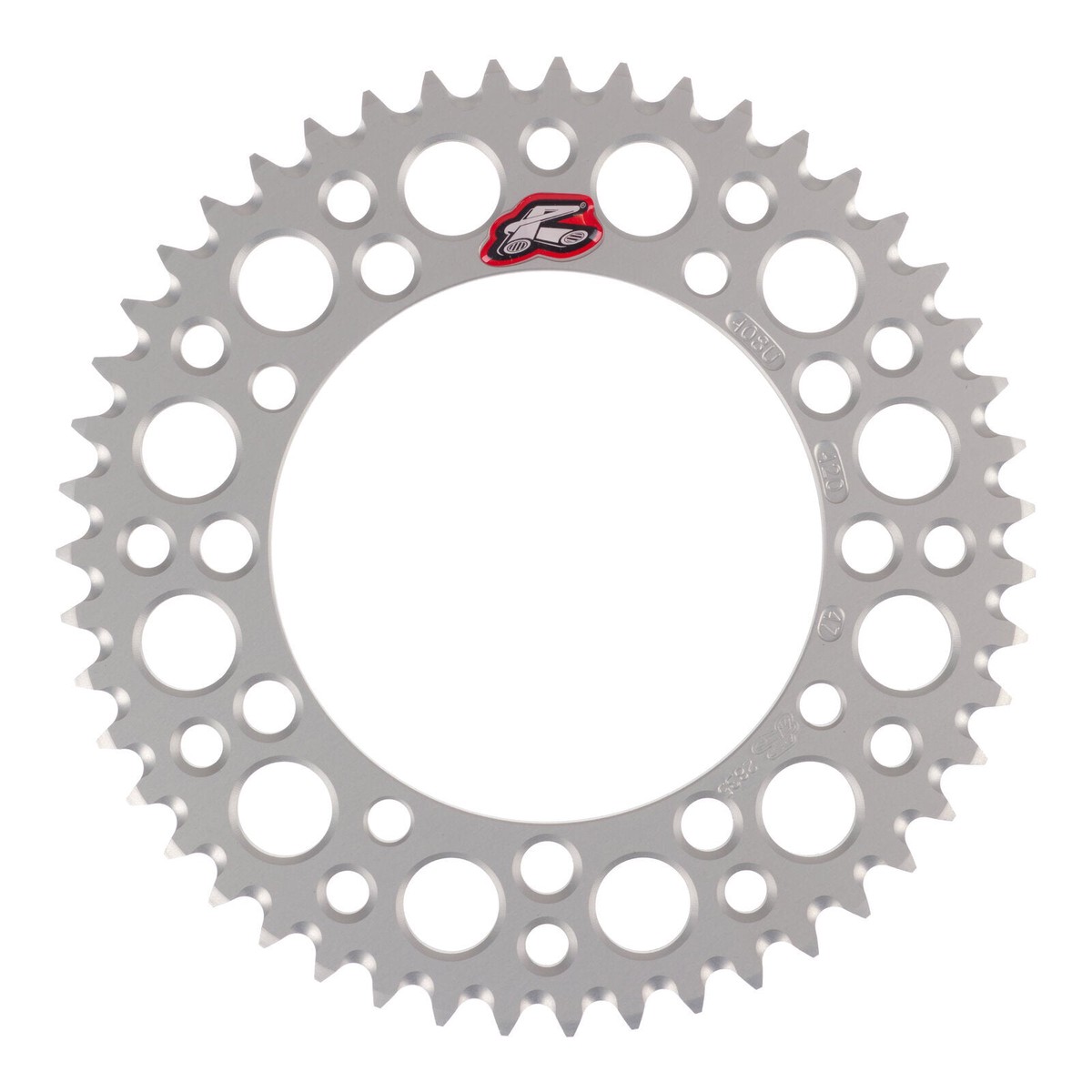 Renthal Sprocket Rear Silver 49T Alloy 7075 T6 Grooved