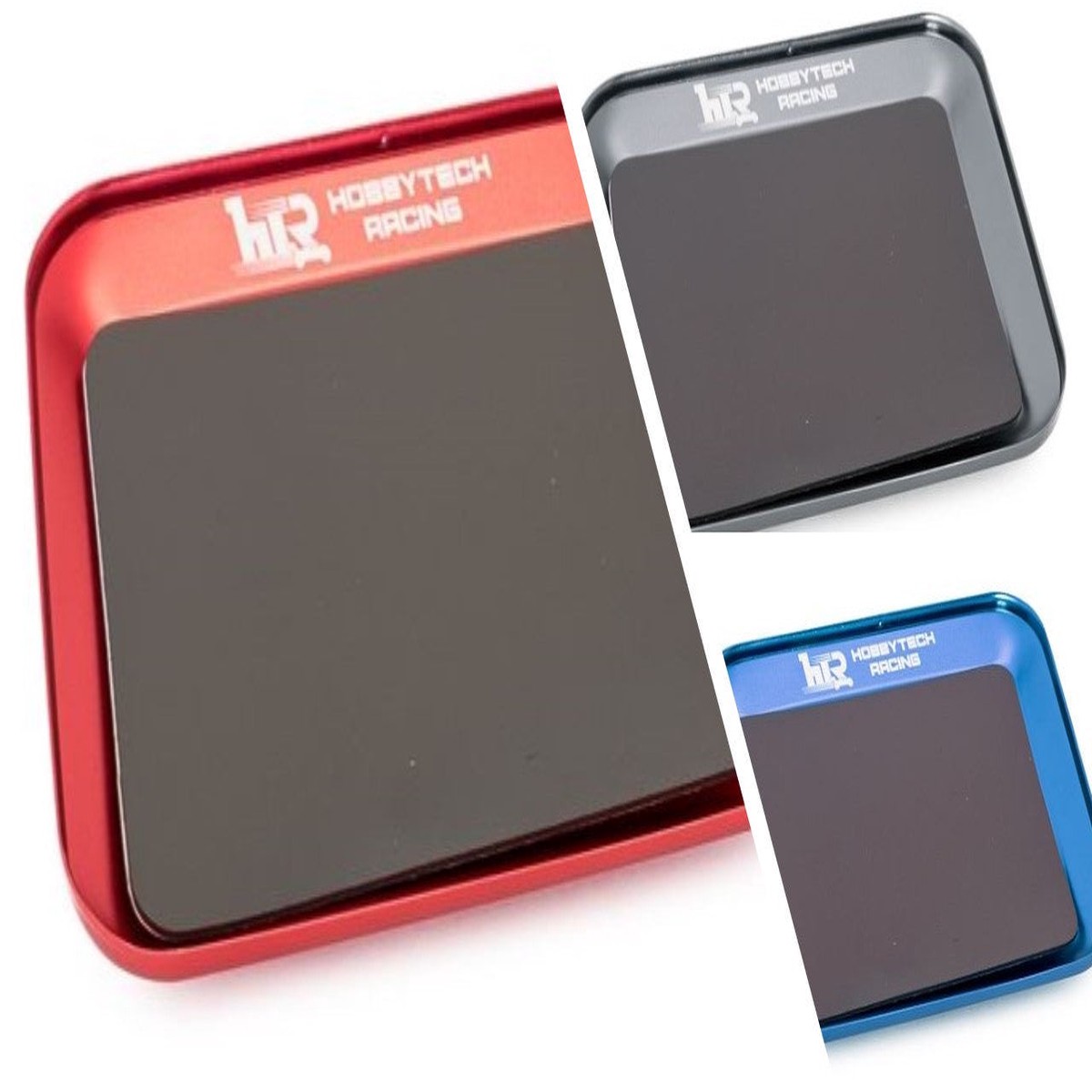 Konect Plateau magntique en aluminium mtal 119X101mm