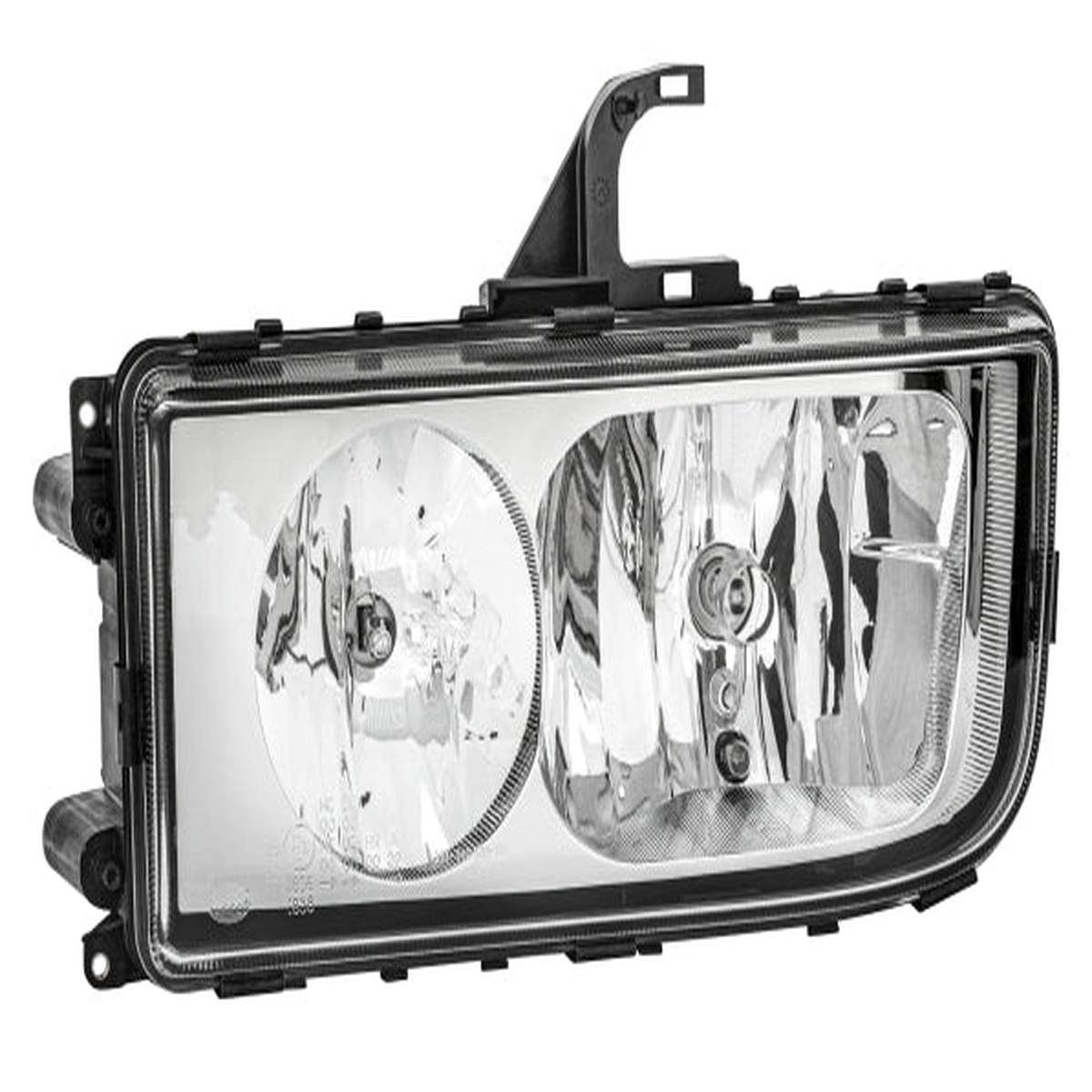 HELLA 1DB 247 011-031 Halogen Headlight for Mercedes-Benz Axor II for right-hand traffic - left