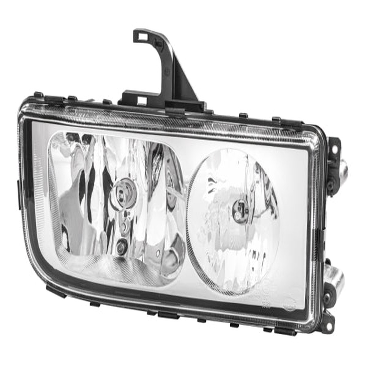 HELLA 1DB 247 011-041 Halogen Headlight for Mercedes-Benz Axor II for right-hand traffic- right