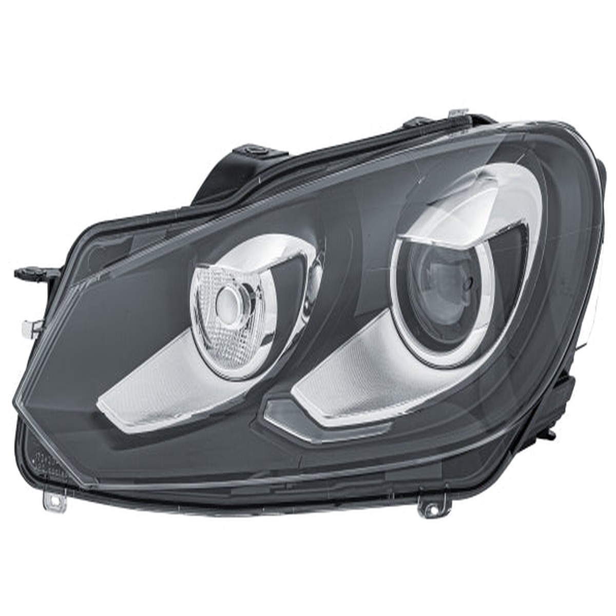 HELLA 1ZS 009 902-511 DE/Bi-Xenon Headlight for VW Golf VI (5K1) for right-hand traffic - left