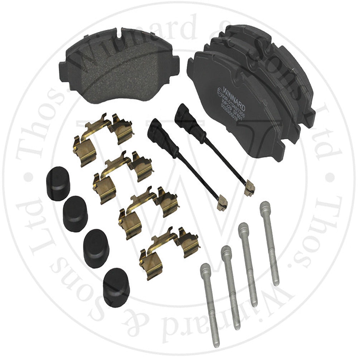 Front Brake Pads WP229