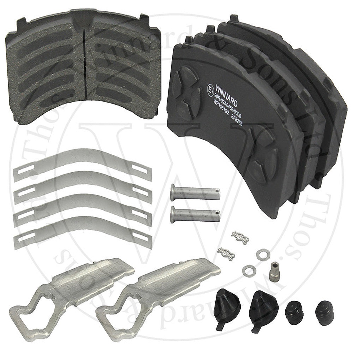 Mercedes Rear Brake Pads WP1561S2