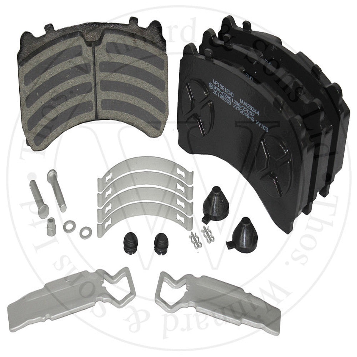 Rear Brake Pads WP1561EVO