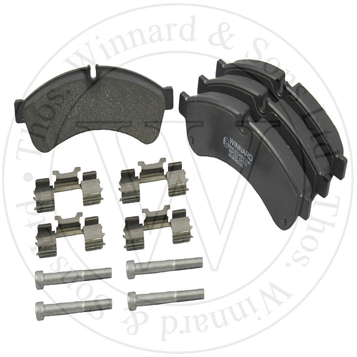 Rear Brake Pads WP233