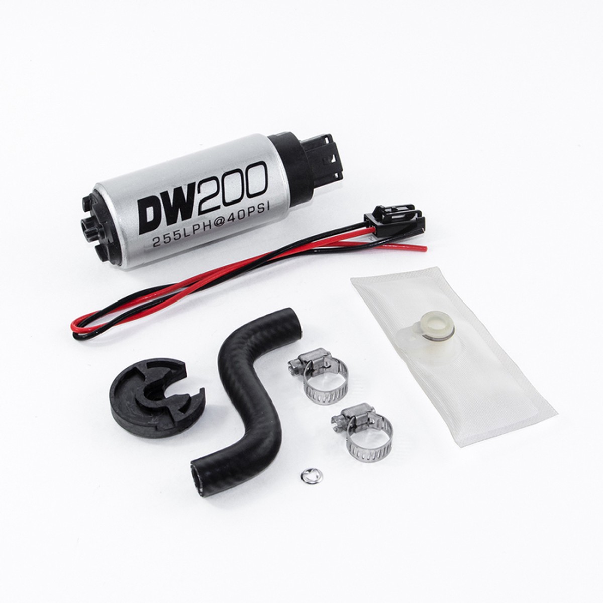 DeatschWerks 85-97 Ford Mustang 255 LPH DW200 In-Tank Fuel Pump with Install Kit