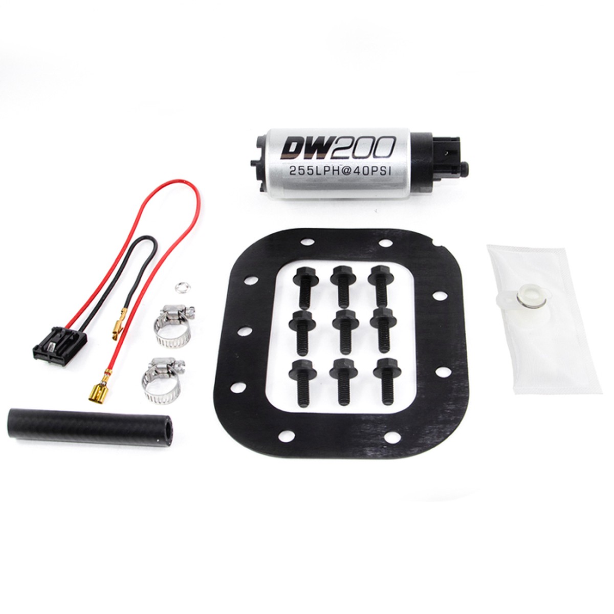 DeatschWerks 84-85 Chevy Corvette 5.7L DW200 255 LPH In-Tank Fuel Pump with Install Kit