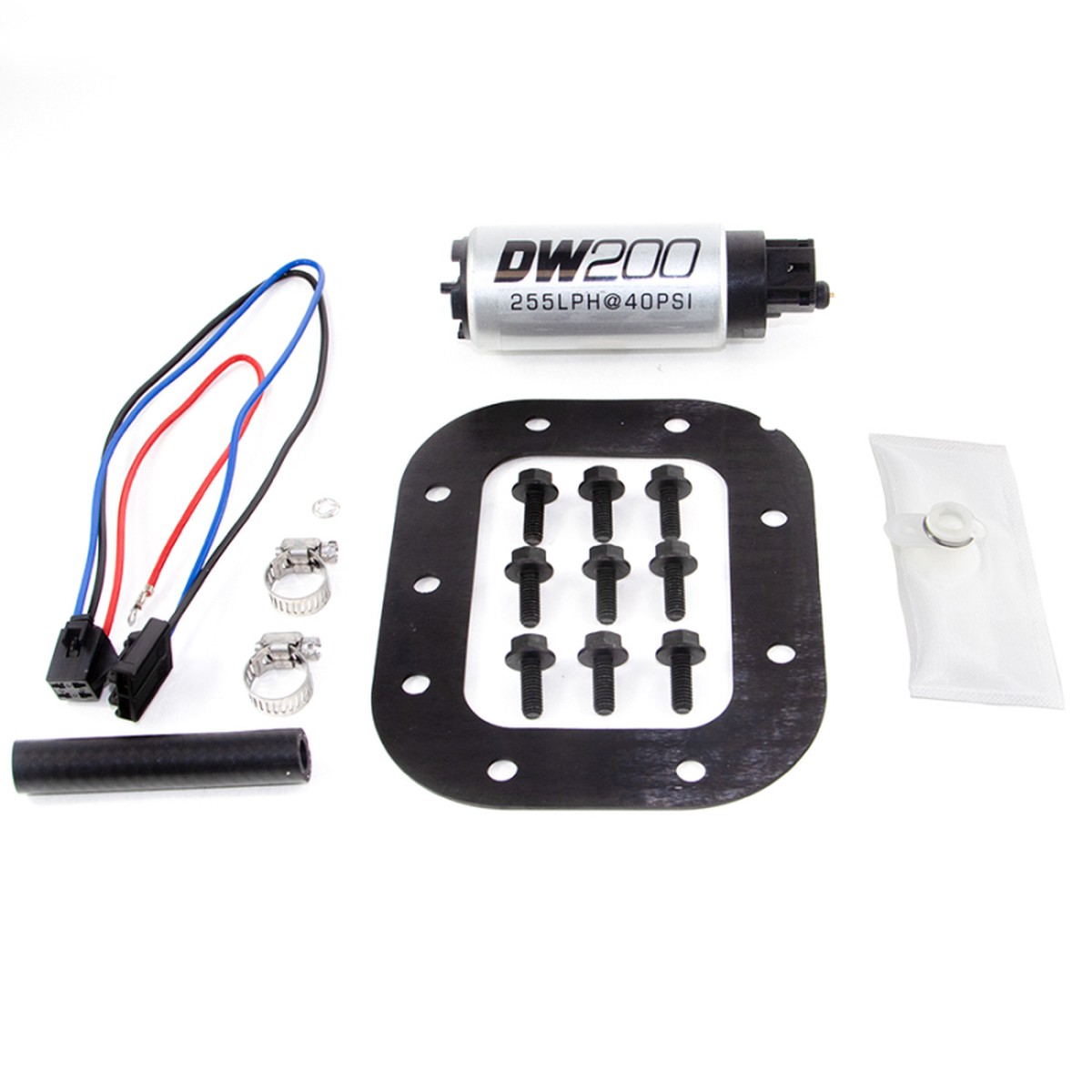 DeatschWerks 86-89 Chevy Corvette 5.7L DW200 255 LPH In-Tank Fuel Pump with Install Kit