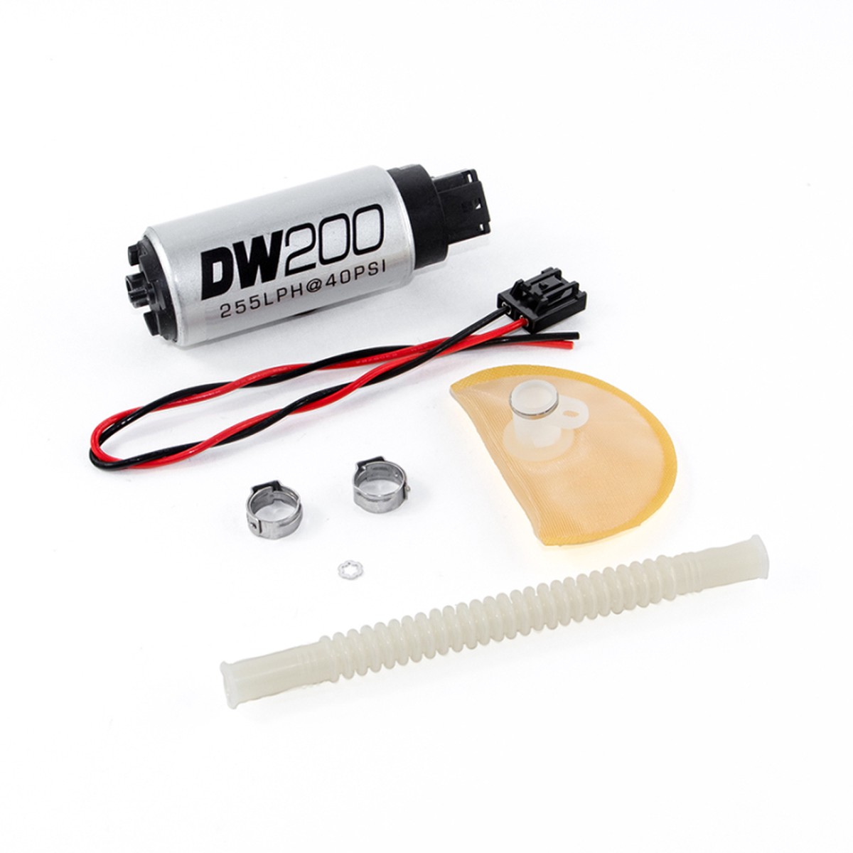 DeatschWerks DW200 255 LPH In-Tank Fuel Pump with Install Kit for Nissan 370Z and Infiniti G37