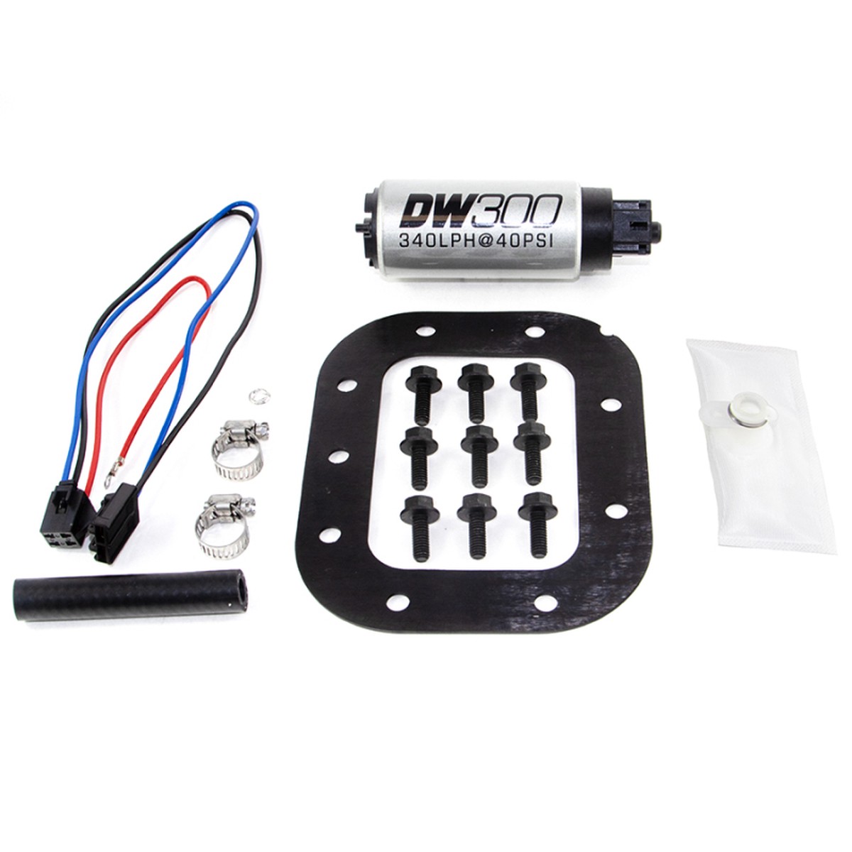 DeatschWerks DW300 340 LPH In-Tank Fuel Pump with Install Kit for 1986-1989 Chevrolet Corvette 5.7L