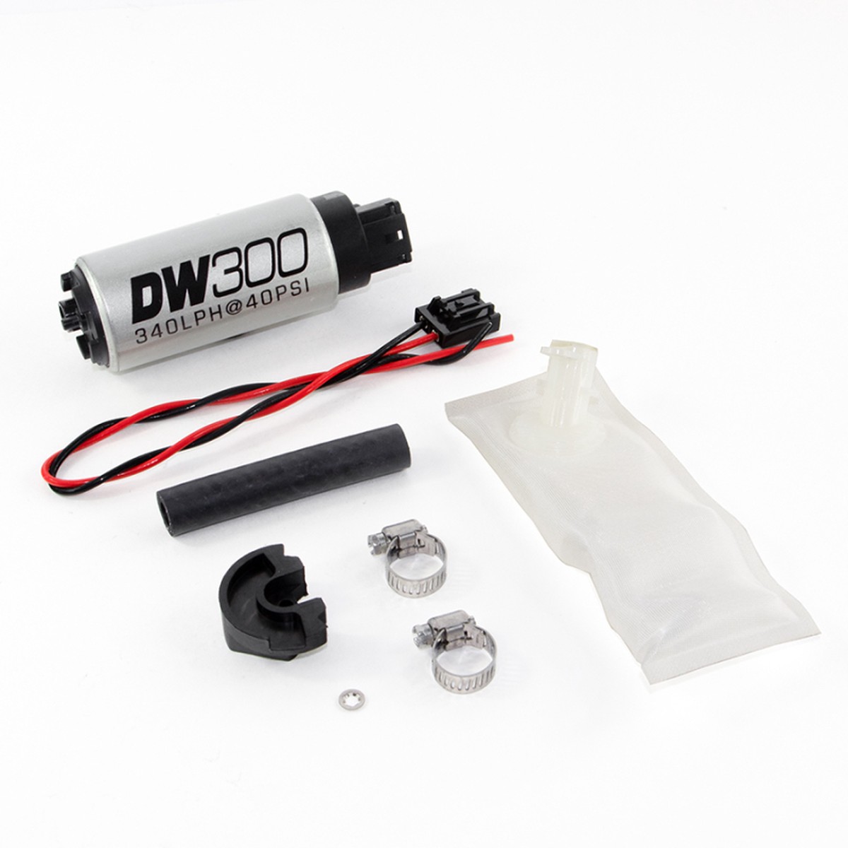 DeatschWerks DW300 340 LPH In-Tank Fuel Pump with Install Kit for Nissan 240SX S14/S15 and Skyline R33/R34