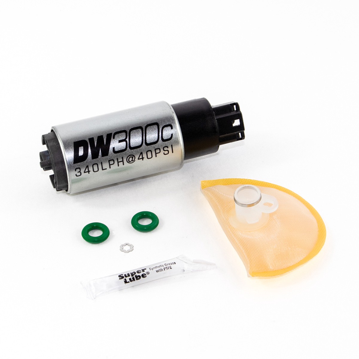 DeatschWerks DW300C 340 LPH Compact Fuel Pump with 06-11 Honda Civic Install Kit